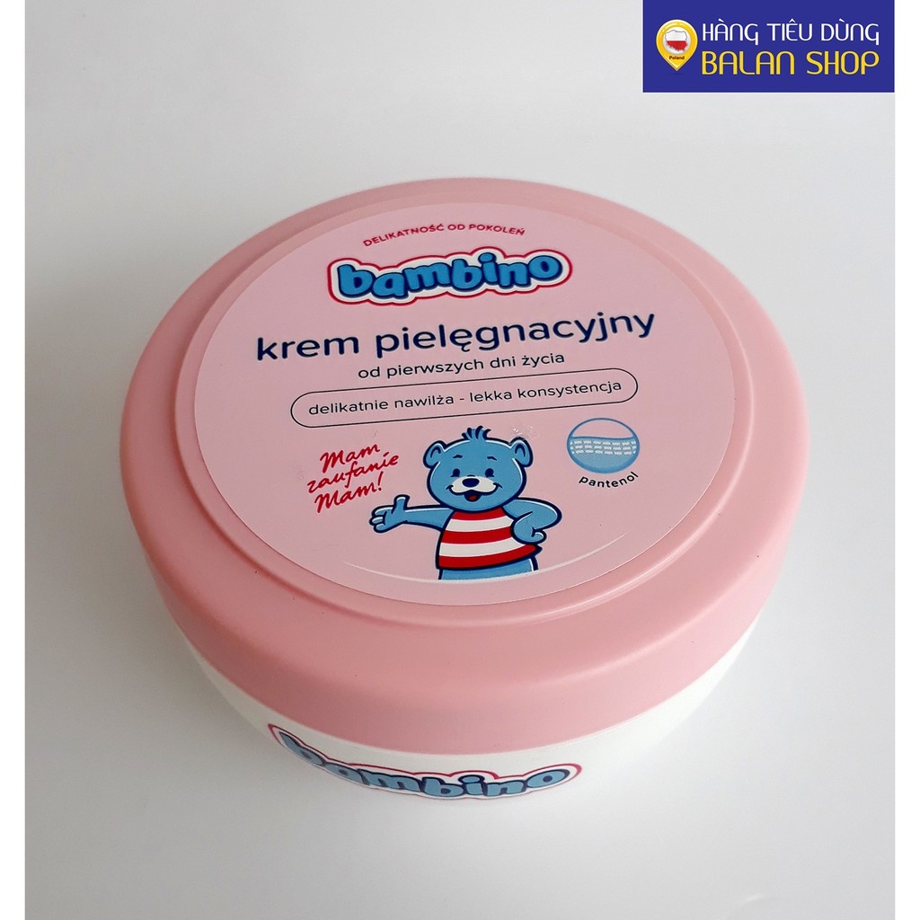 Kem Dưỡng Ẩm Bambino Krem 200ml BaLan