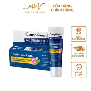 Gel chấm mụn compliment sos no problem aha - bha - pha 25ml