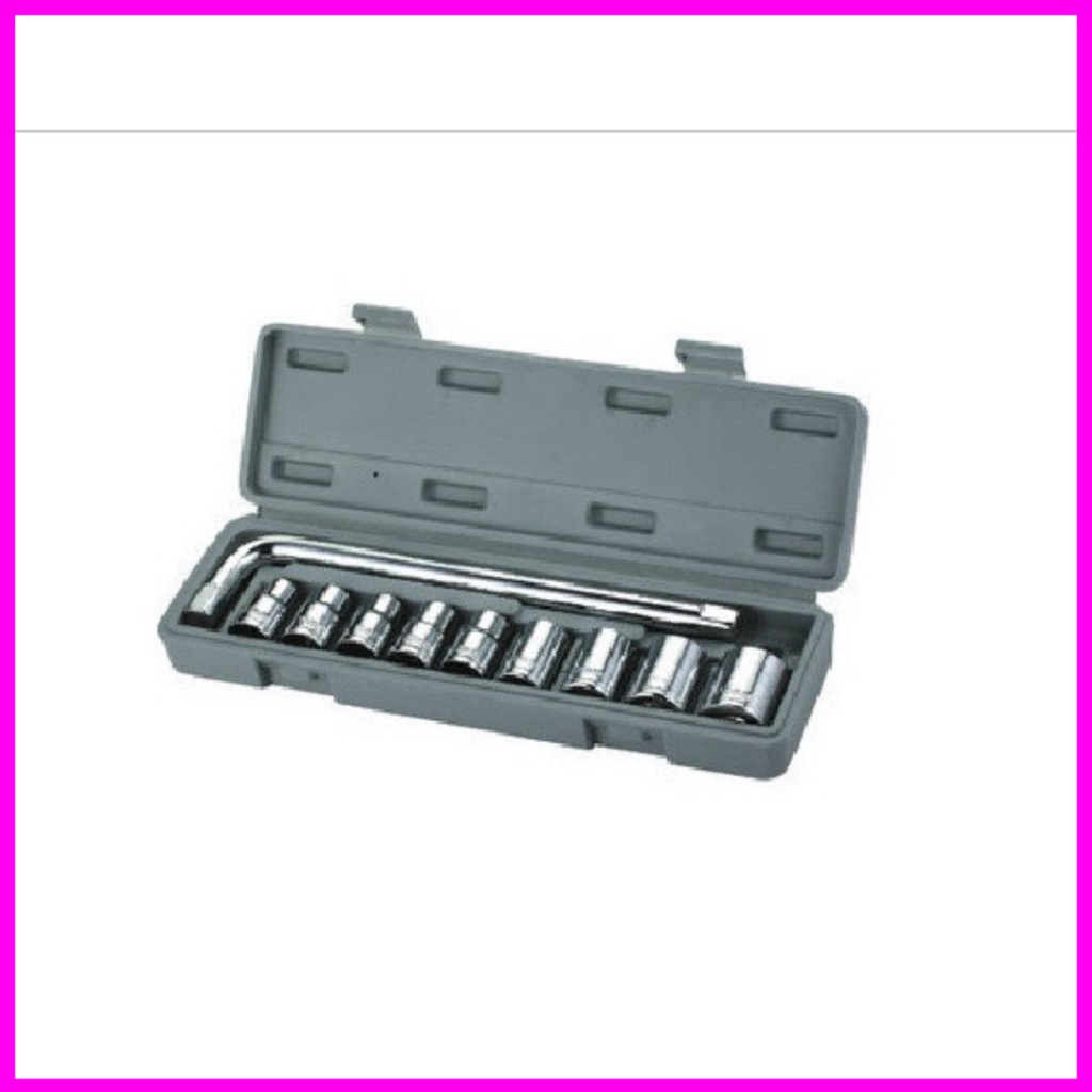 Bộ khẩu bulong,Bộ khẩu vặn ốc 1/2 dài gồm mười khẩu bulong từ 8-24 chuyên mở ốc xe máy