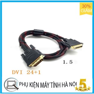 Cáp dvi to dvi 24+1 dài 1,5m lõi đồng chống nhiễu