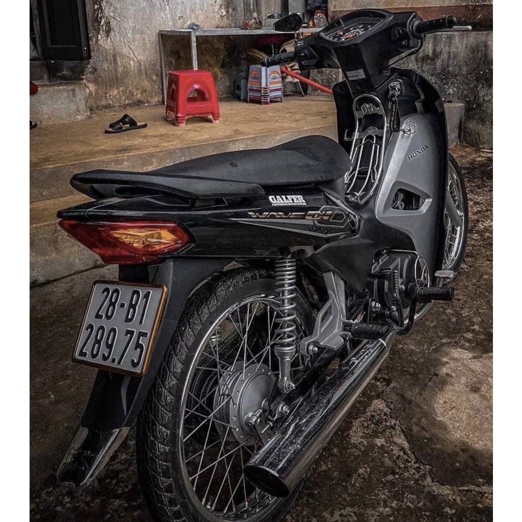 Pô 2543 Sài Gòn Móc Căng Và Không Móc Dành Cho Xe Wave 50 100 110, Dream, Cup