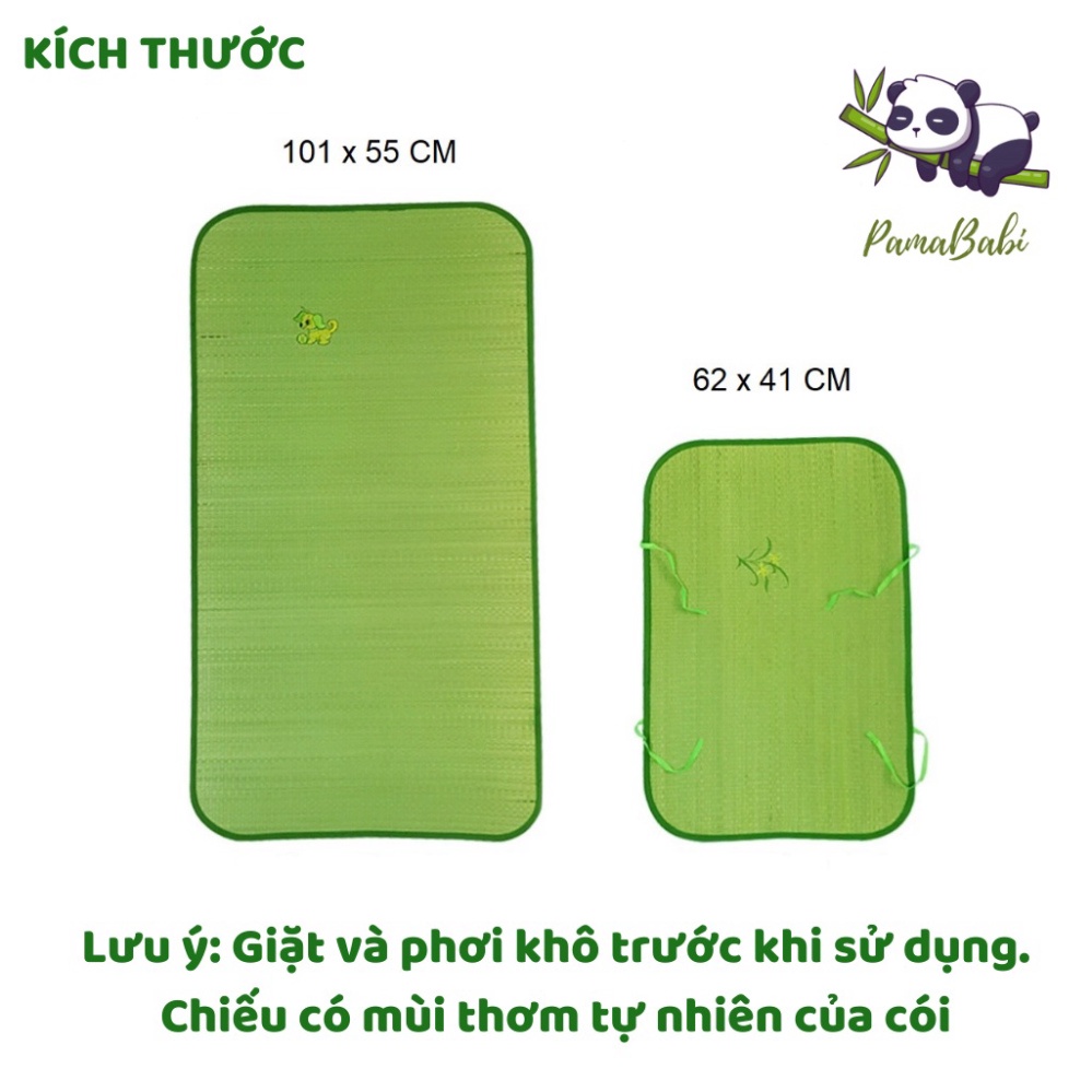 Chiếu cói cho bé sơ sinh, chiếu cói nằm võng (nôi, cũi) cho bé sơ sinh #beeplaza