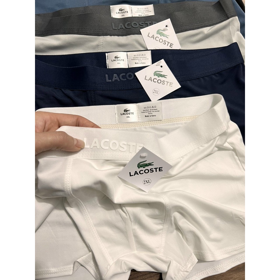 Quần lót nam thun lạnh mềm mát thấm hút mồ hôi cao cấp lacote có 4 size từ 45-85kg dành cho nam