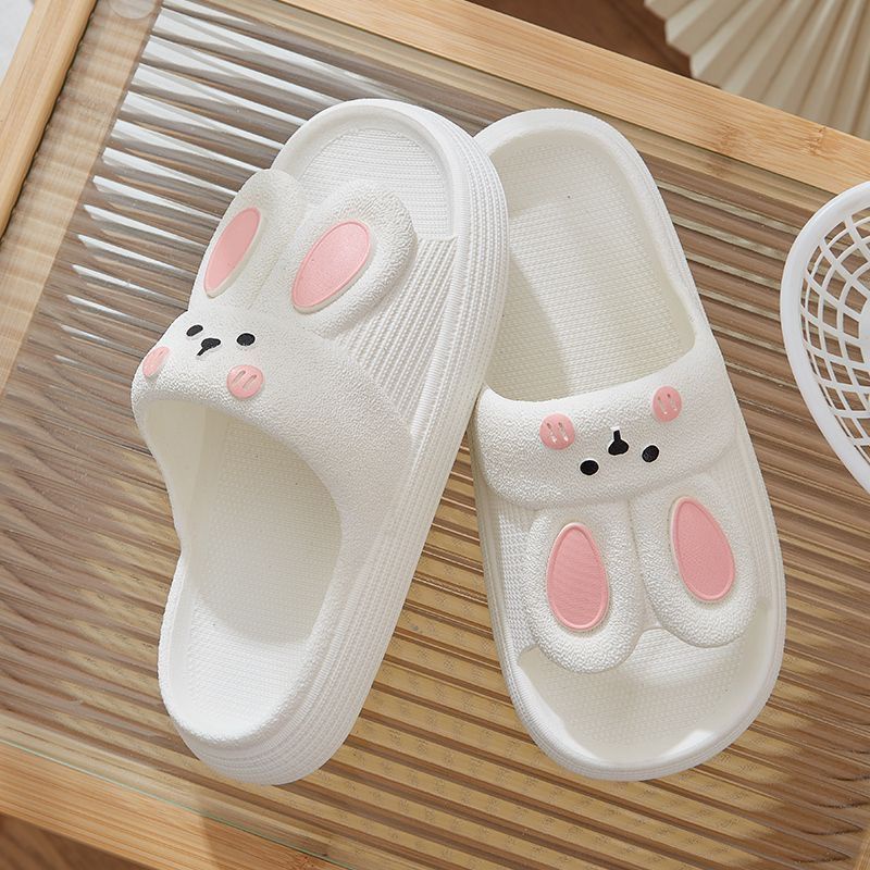 Dép Đi Trong Nhà Dành Cho Nữ Chống Trượt Hình Thỏ Hoạt Hình Dễ Thương
