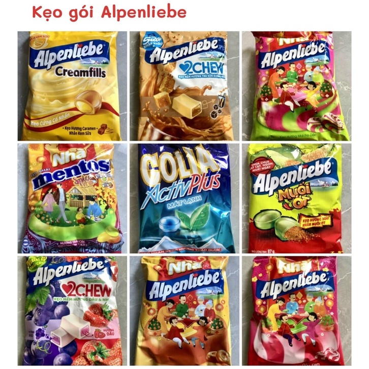 Kẹo Alpenliebe gói