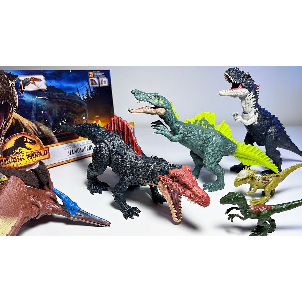 Mô hình khủng long Mattel chính hãng - Siamosaurus