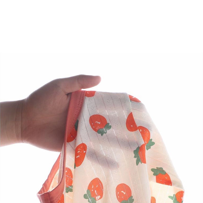 Bộ Đồ Ngủ Bằng Cotton Tay Ngắn Thời Trang Mùa Hè Dễ Thương Cho Bé