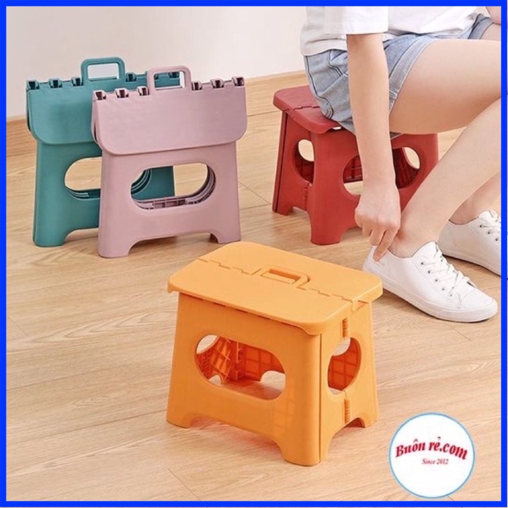 Ghế gấp gọn nhựa việt nhật, ghế đẩu nhỡ , to  siêu tiết kiệm chắc chắn