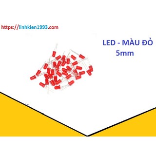 [ 10 CON ] Led đỏ 5mm RES