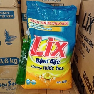 Bột giặt lix đậm đặc hương nước hoa 5.5kg