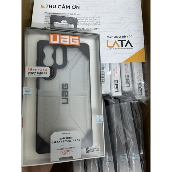 Ốp lưng UAG PLASMA cho SAMSUNG GALAXY S23 ULTRA  / S23 PLUS - mới 100% - bảo hành chính hãng hãng 12 tháng