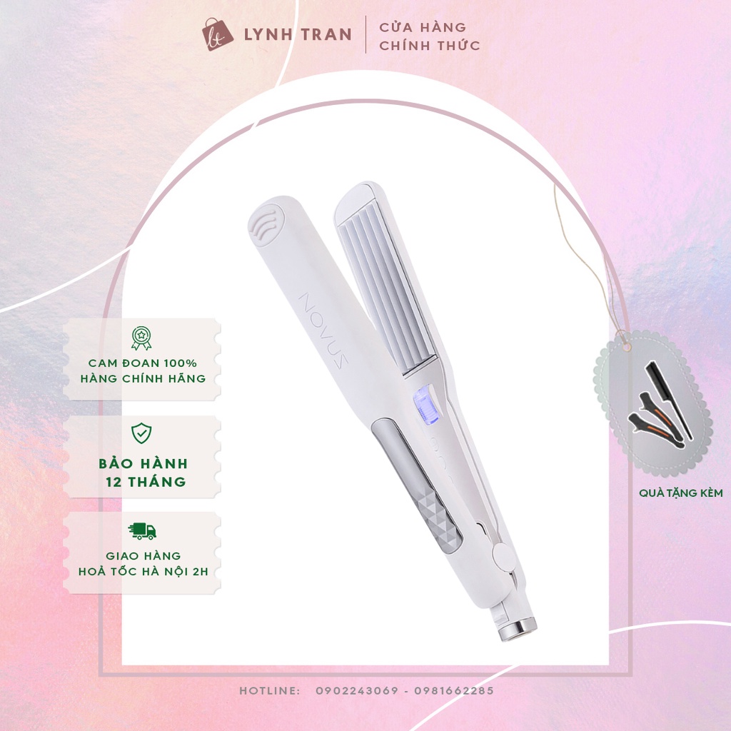 Máy dập xù ion răng cưa Novus