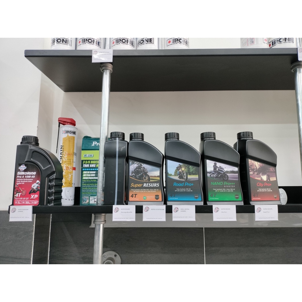 Nhớt Super RESURS dành cho xe máy, moto PKL &PKN, xe tay ga