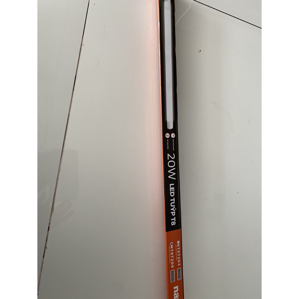Bóng đèn led tuýp T8 1m2  20W NanocoNT8T206 không máng đèn
