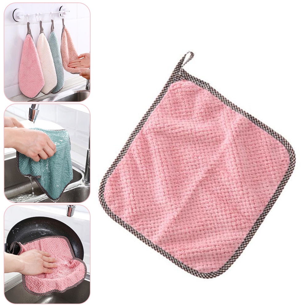 Bán Sỉ 10 Khăn Lau Đa Năng Có Viền Quanh - Hang Chính Hãng Chất Đẹp