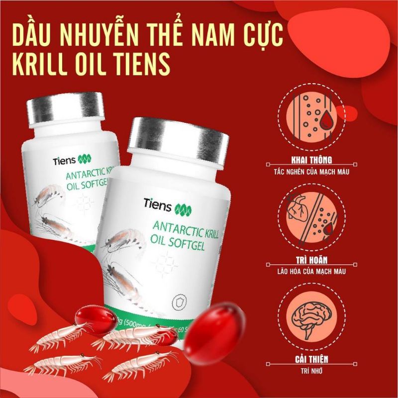 DẦU NHUYỄN THỂ NAM CỰC KRILL OIL