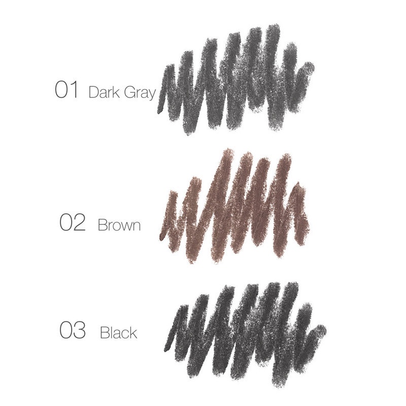 Bút kẻ lông mày FOCALLURE 3 màu sắc tùy chọn bền màu lâu trôi chống thấm nước 1g