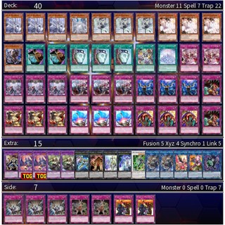 Bài YUGIOH - Labrynth Deck - Bài IN 1 MẶT (62 Card)