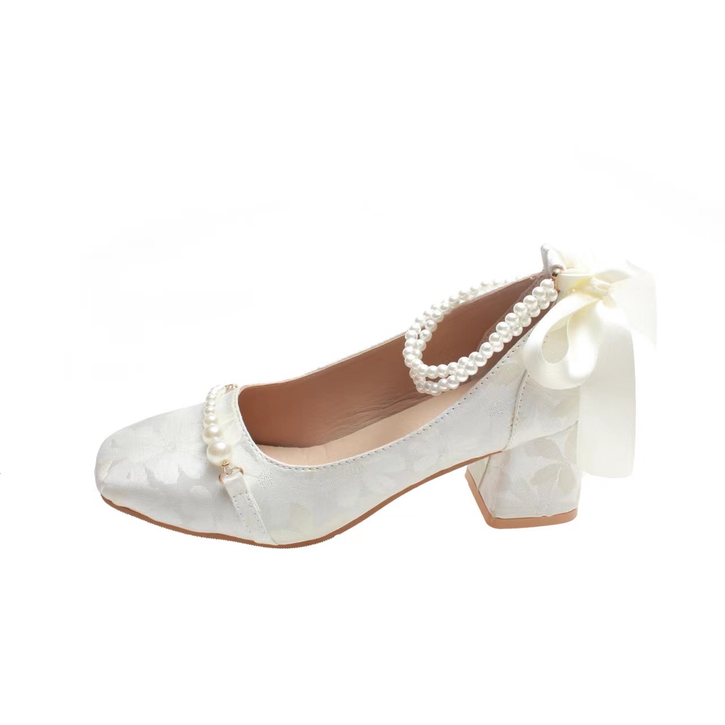 Giày cao gót của mary jane giày nữ lolita