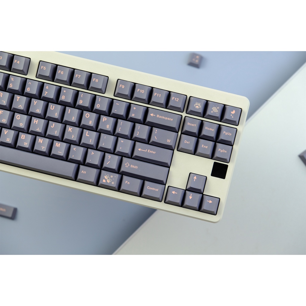 GMK Owl Keycap, 129 Phím Keycaps PBT Cherry Profile DYE-SUB Cá Nhân Keycaps GMK Cho Bàn Phím Cơ