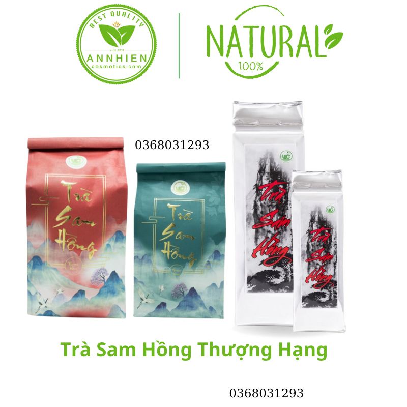 Trà Sam Hồng - Trà Thảo Mộc Thiên Nhiên Giúp Thanh Nhiệt - Giải Độc Cơ Thể