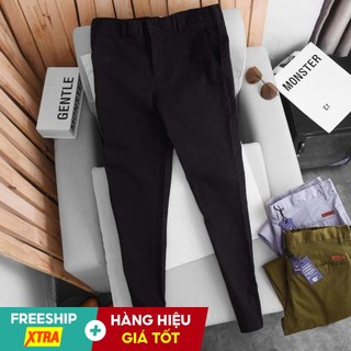 Quần kaki nam NMC ôm dáng chất liệu vải thấm hút cao cấp