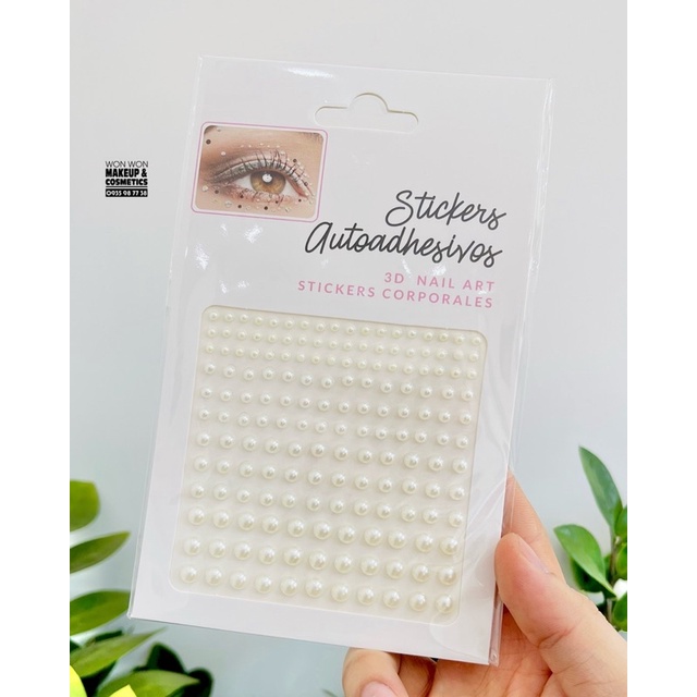 Đá Dán Tóc - Ngọc Dán Tóc / Dán Mặt cô dâu, Beauty, tấm lớn nhiều hạt có keo sẵn