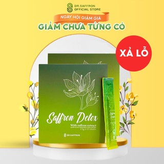 Thạch Saffron Detox thương hiệu Dr.Saffron hỗ trợ giảm cân, thải độc