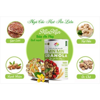Ngũ cốc hạt Granola Min Min[Combo 10 Hộp]