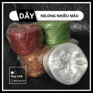 Dây nilon buộc hàng hoá, dây dứa nilon nhiều màu đa dụng