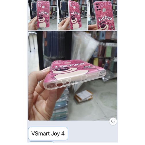 Ốp lưng vsmart Joy4 dẻo silicon hinh kute