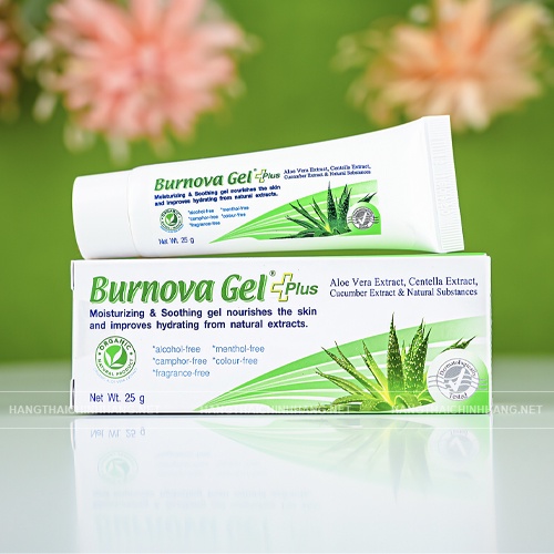 BURNOVA GEL PLUS Kem Thoa Bỏng phục hồi da sau bỏng sau laser cháy nắng