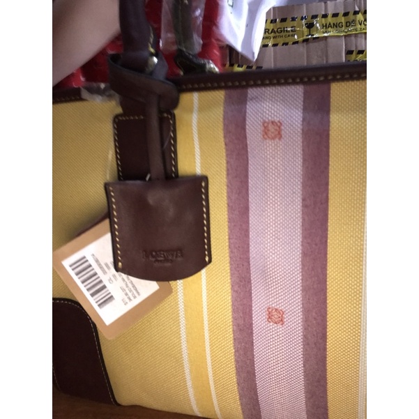 Túi loewe denim 35cm