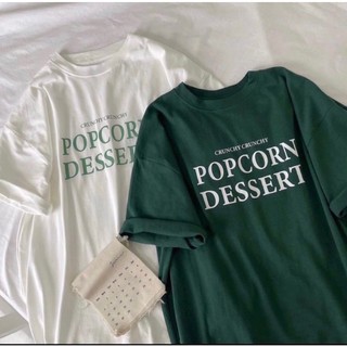 Áo Thun Cotton Khô 3158 Form Rộng Nam Nữ Unisex Tay Lỡ Dáng Rộng POPCORN