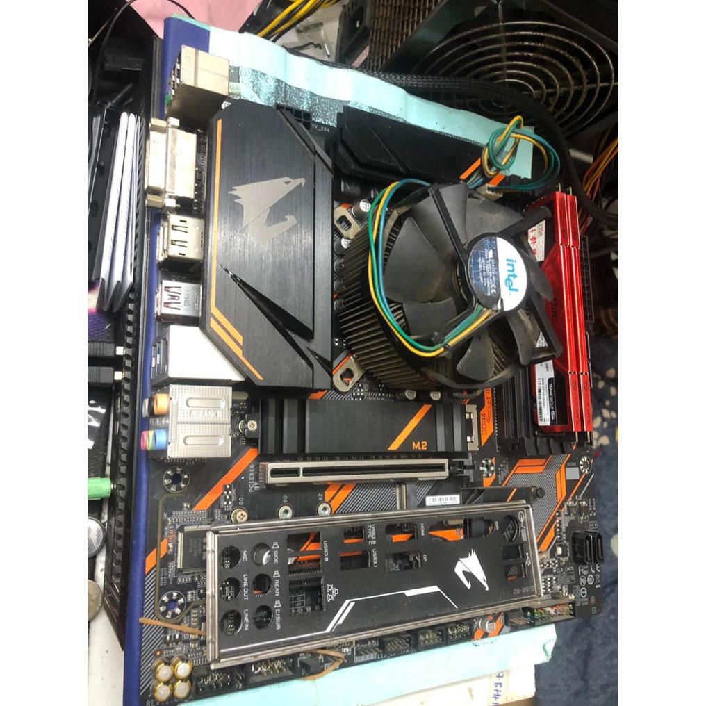 Combo cpu i3 9100f + Main boad H310, B360, B365 + Ram dr4 8Gb, 16Gb, Combo i3 8100, 9100 các loại