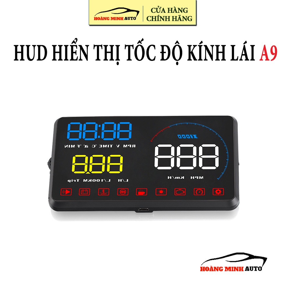 Hud hiển thị tốc độ xe ô tô và cảnh báo C100, A200, C500, C800, A8, A9, M1 - tặng kèm dây cable OBD2 | BigBuy360 - bigbuy360.vn