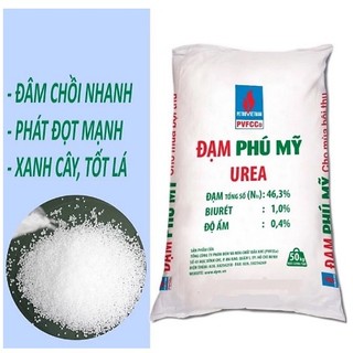 1kg phân đạm - ure - đạm phú mỹ - tăng trưởng