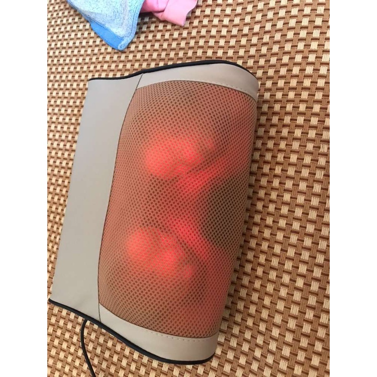 Gối massage cổ vai gáy dành cho gia đình - Gối mát xa cổ vai gáy hồng ngoại 20 bi phiên bản PREMIUM, bảo hành 24 tháng