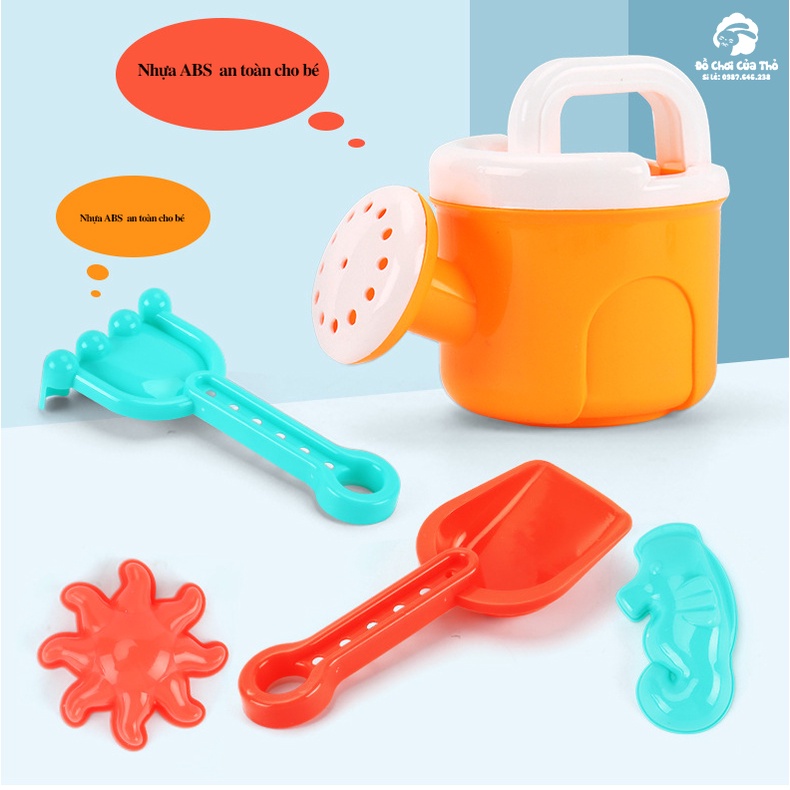 Đồ chơi  Xe rùa cho bé SET 6 món đi biển vui chơi dành cho bé