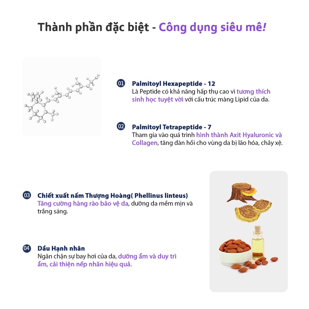 Combo 3 tuýp kem mắt Eye Hwanhae E&COS, 20ml