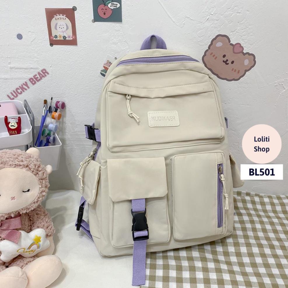 Balo nam nữ thời trang đi học, du lịch cá tính LOLITI BL501