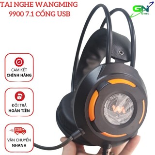 Tai nghe wangming 9900 7.1 cổng usb có mic