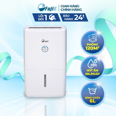 Máy hút ẩm 50L/ngày FujiE HM-650EC Máy hút ẩm công nghiệp cho diện tích 100 đến 120m2