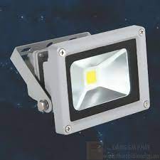 Đèn pha led 10w vỏ xám ánh sáng trắng, vàng..