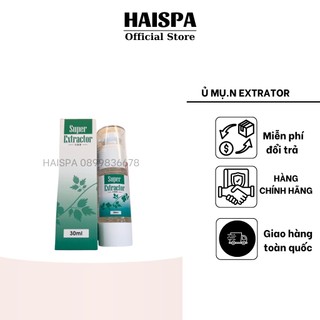 Ủ mụn Super Extrator, Ủ mụn hàn quốc,30ml - Haispa