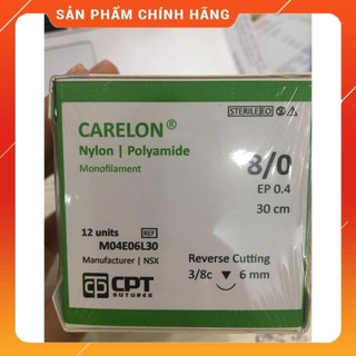 Chỉ phẫu thuật Nylon CPT (1/0, 2/0, 3/0, 4/0, 5/0, 6/0, 7/0, 8/0)