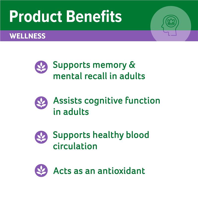 Viên uống Cenovis Ginkgo Biloba 2000 for Memory Support 100 viên, hỗ trợ tăng cường trí nhớ