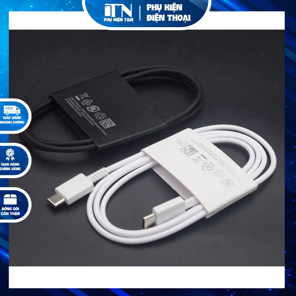 Cáp Sạc Nhanh 2 đầu Type C to Type C