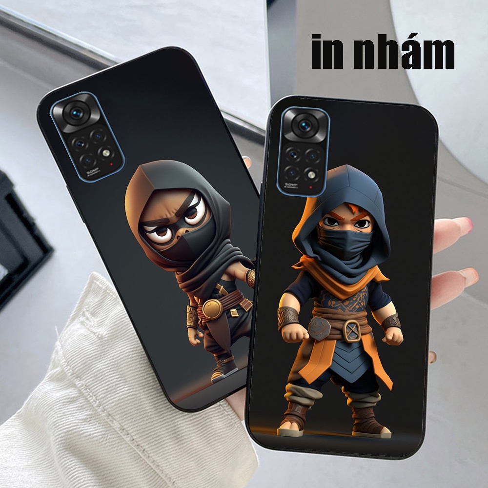 Ốp lưng Xiaomi redmi note 11 4g / redmi note 11s 4g / redmi note 11 pro 5g  in hình ninja cực ngầu chất