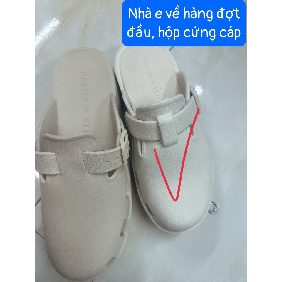 Sục nhựa CNK siêu nhẹ, quai đai nâng đế 5cm
